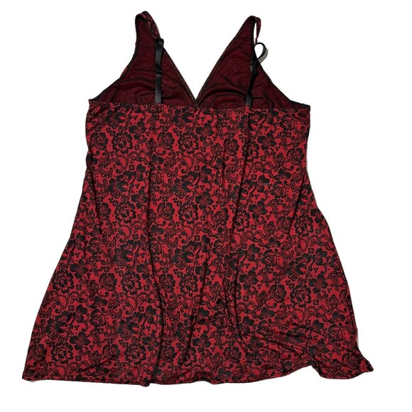 Avenue Body 30/32 Sexy Babydoll Slip Lace Demask Pattern Whimsigoth Fairy grunge - Picture 2 of 8